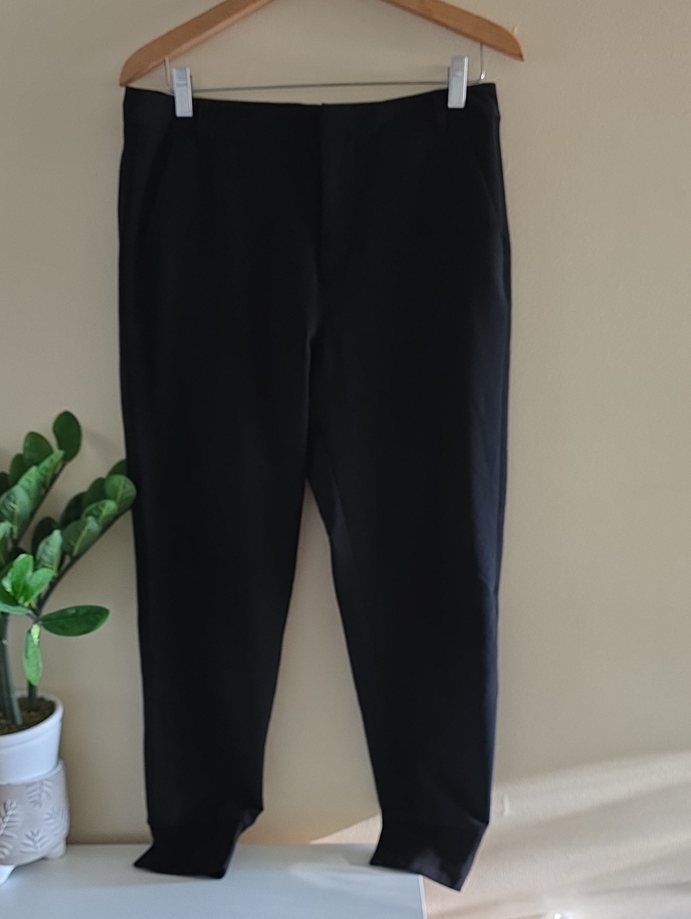Pure & Simple Tuxedo Jogger Trouser Pant - Black - M ( EUC)